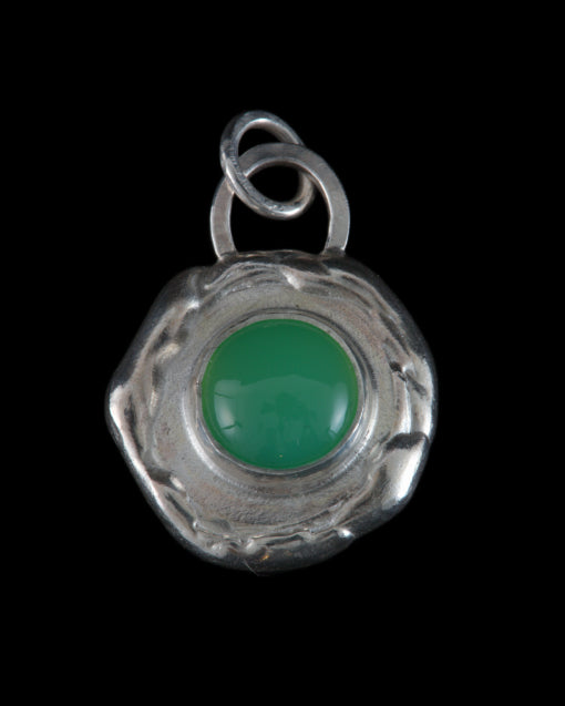 Chrysoprase Seal Necklace