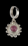Pink Single Dot Earring